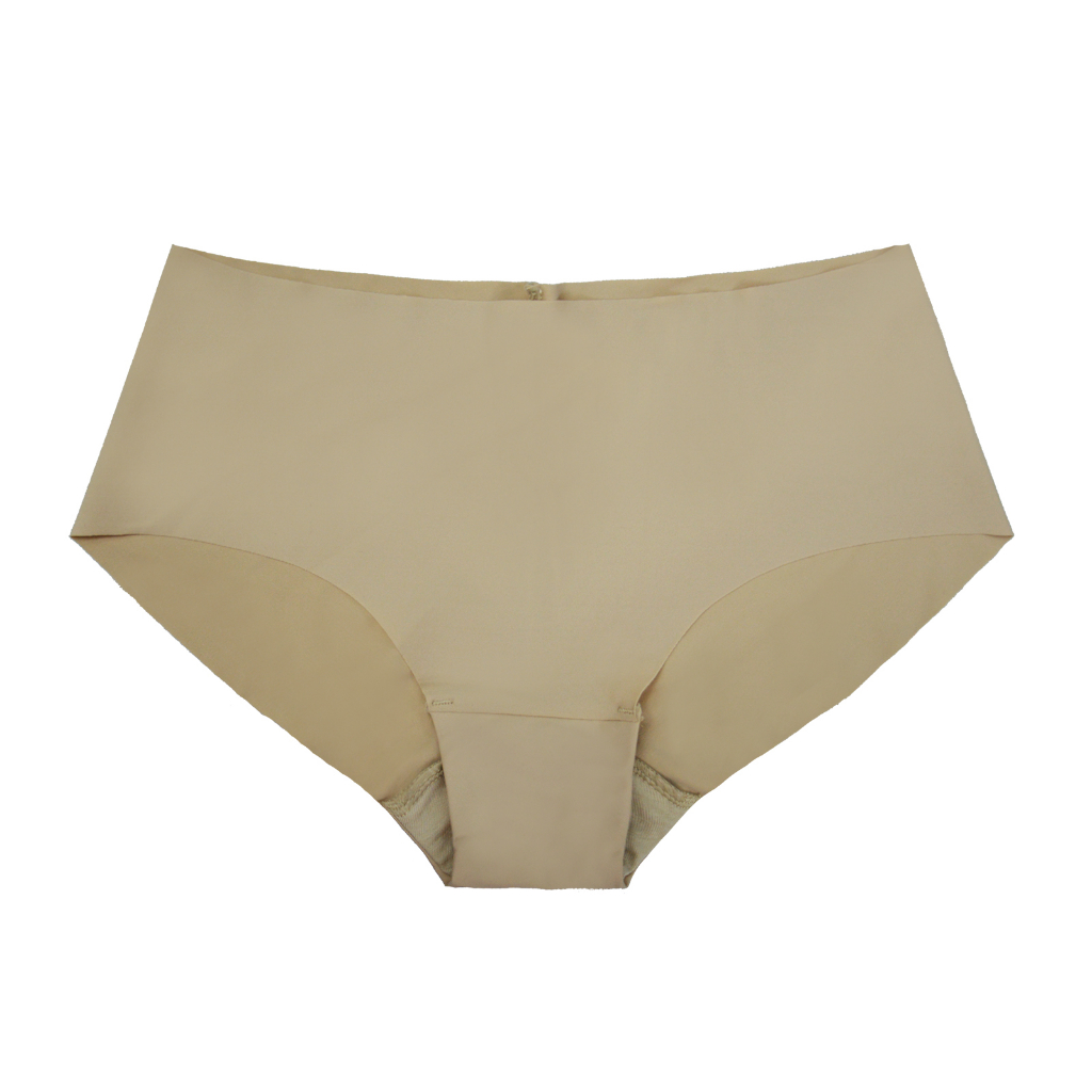 Xixili Low Waist Seamless Boyleg Panty Basic Black Nude Shopee Malaysia