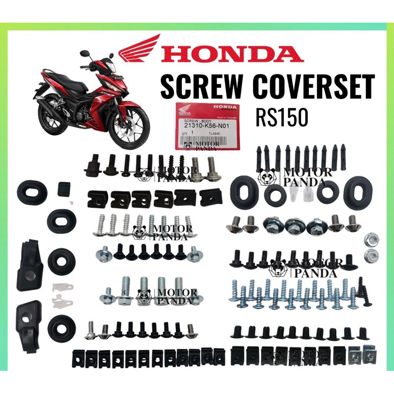 Honda Rs Rsx Rs R Rs Rs R Full Cover Set Screw Body