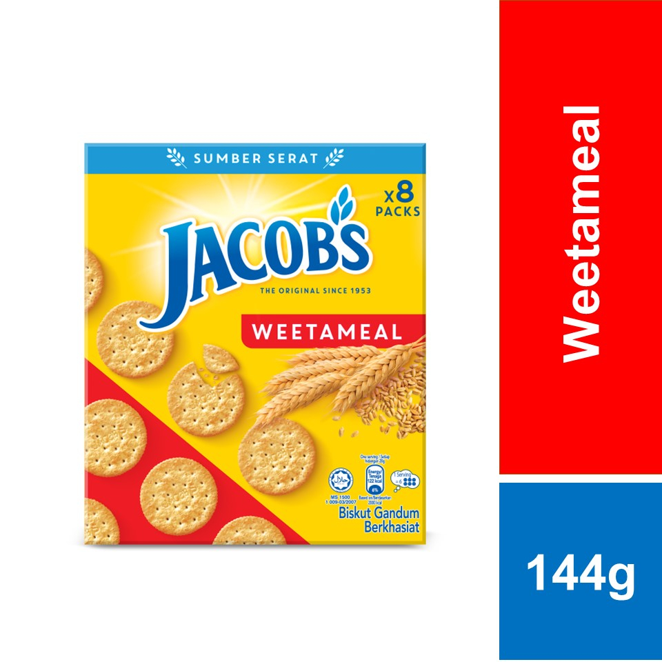 Jacob S Multipack Weetameal 144g Shopee Malaysia