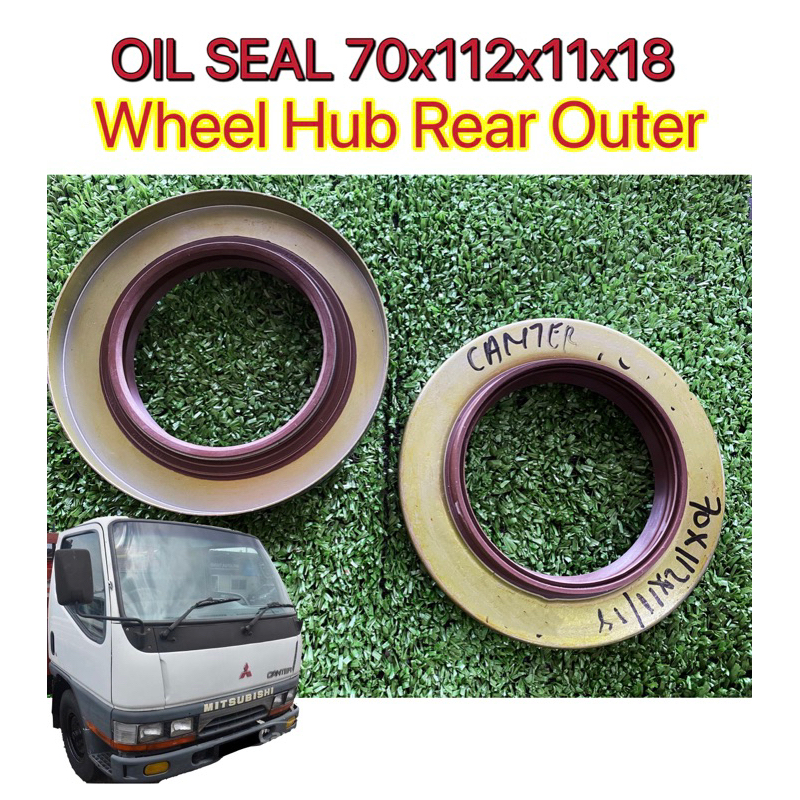 Fe Canter Fuso Mitsubishi Rear Wheel Hud Outer Oil Seal X X X