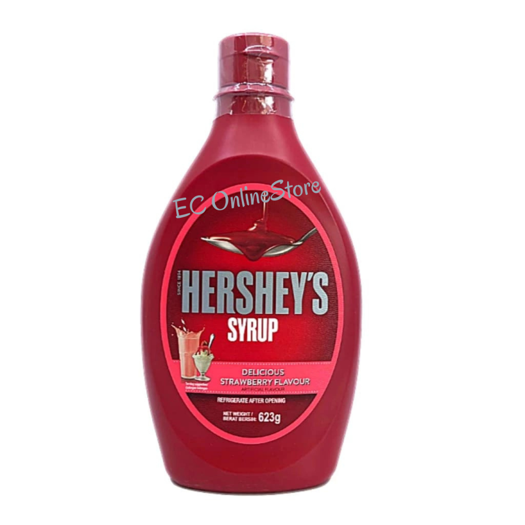 Hershey S Syrup Delicious Strawberry Flavour G Shopee Malaysia