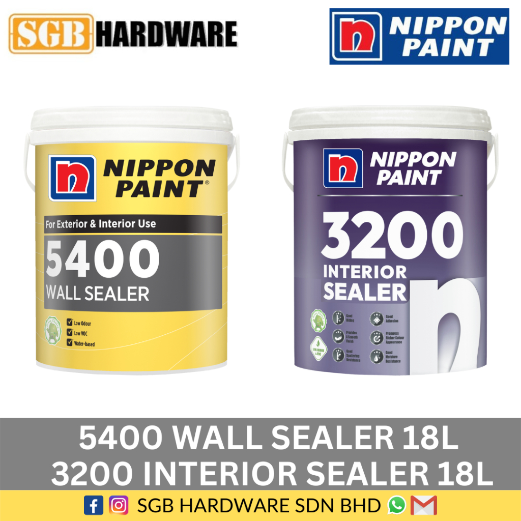 NIPPON VINILEX 5400 WALL SEALER 18L UNDERCOAT 5400 18L INTERIOR