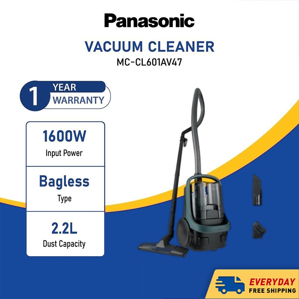 Panasonic Mc Cl Powerful W Cyclone Bagless Canister Vacuum