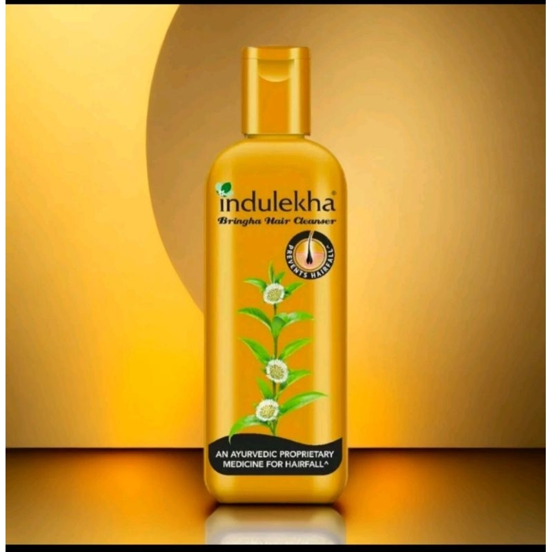 Indulekha Shampoo Anti Hair Fall 200ml Bringha Hair Cleanser Shopee