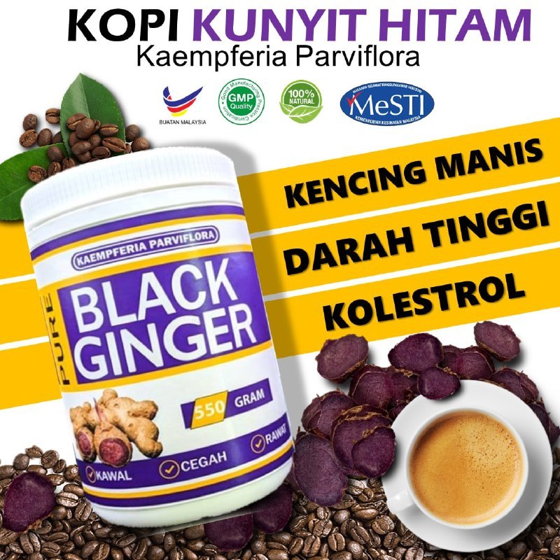 Kopi Kunyit Hitam Original Hq Free Shaker Shopee Malaysia