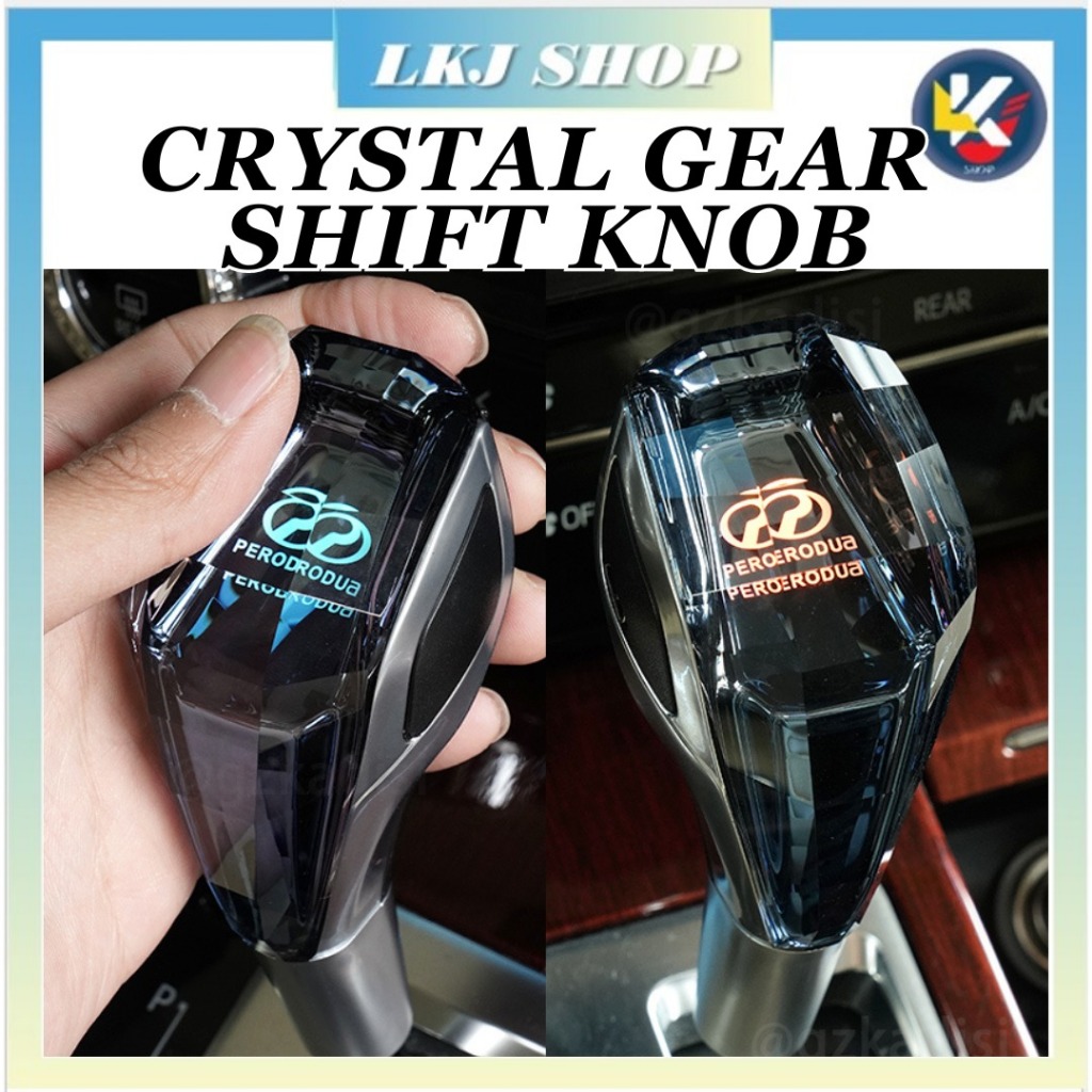 Crystal LED 5d Diamond 7color LED Gear Shift Knob LED Touch Toyota