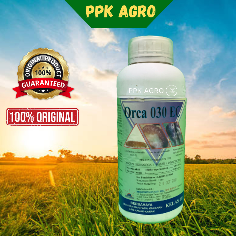 1L ORCA 030EC BRIGHTONMAX RACUN SERANGGA Alpha Cypermethrin 3 W W Ulat