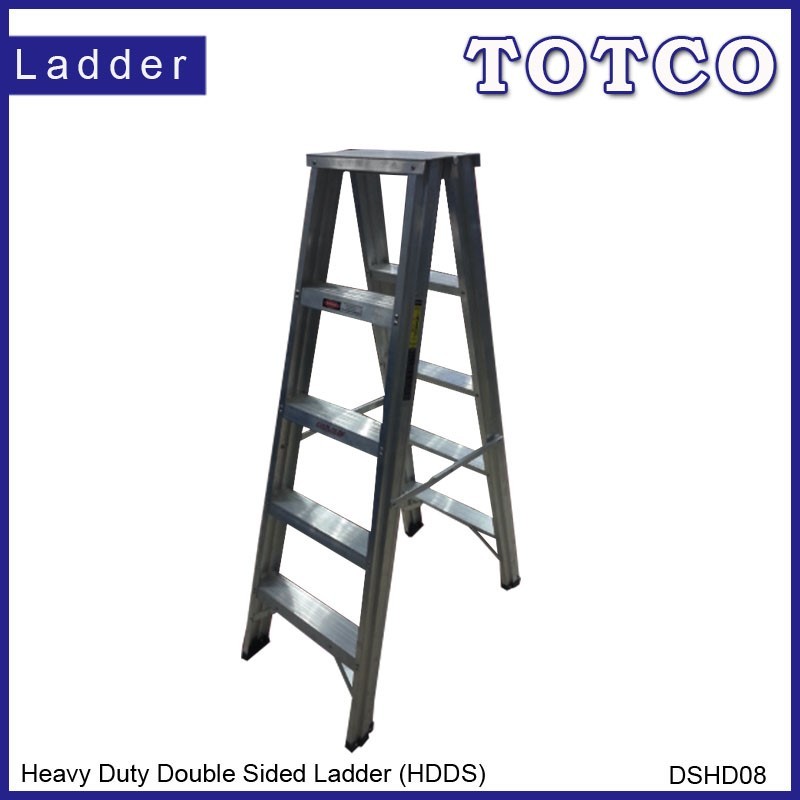 Original Everlas Heavy Duty Aluminium Double Sided Ladder Tangga Lipat