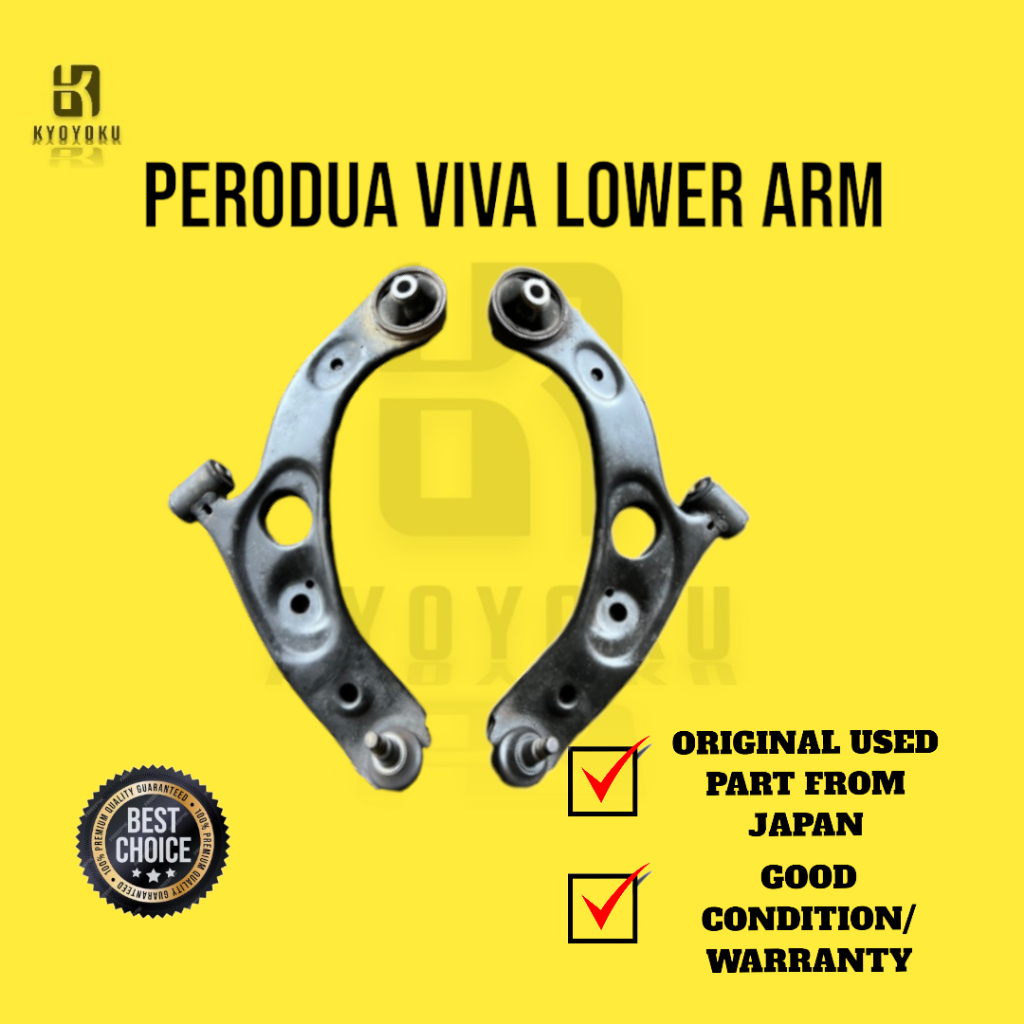 Kyoyoku Front Lower Arm Lowerarm Lower Arm Perodua Viva Front Lower