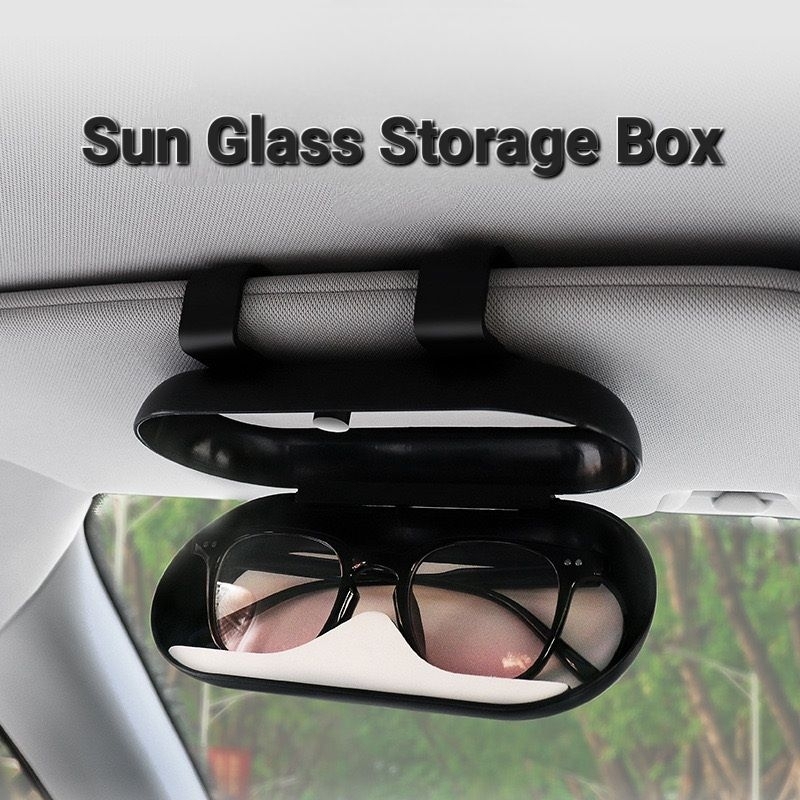 Car Sun Visor Glasses Storage Box Sunglasses Storage Box Car Glasses