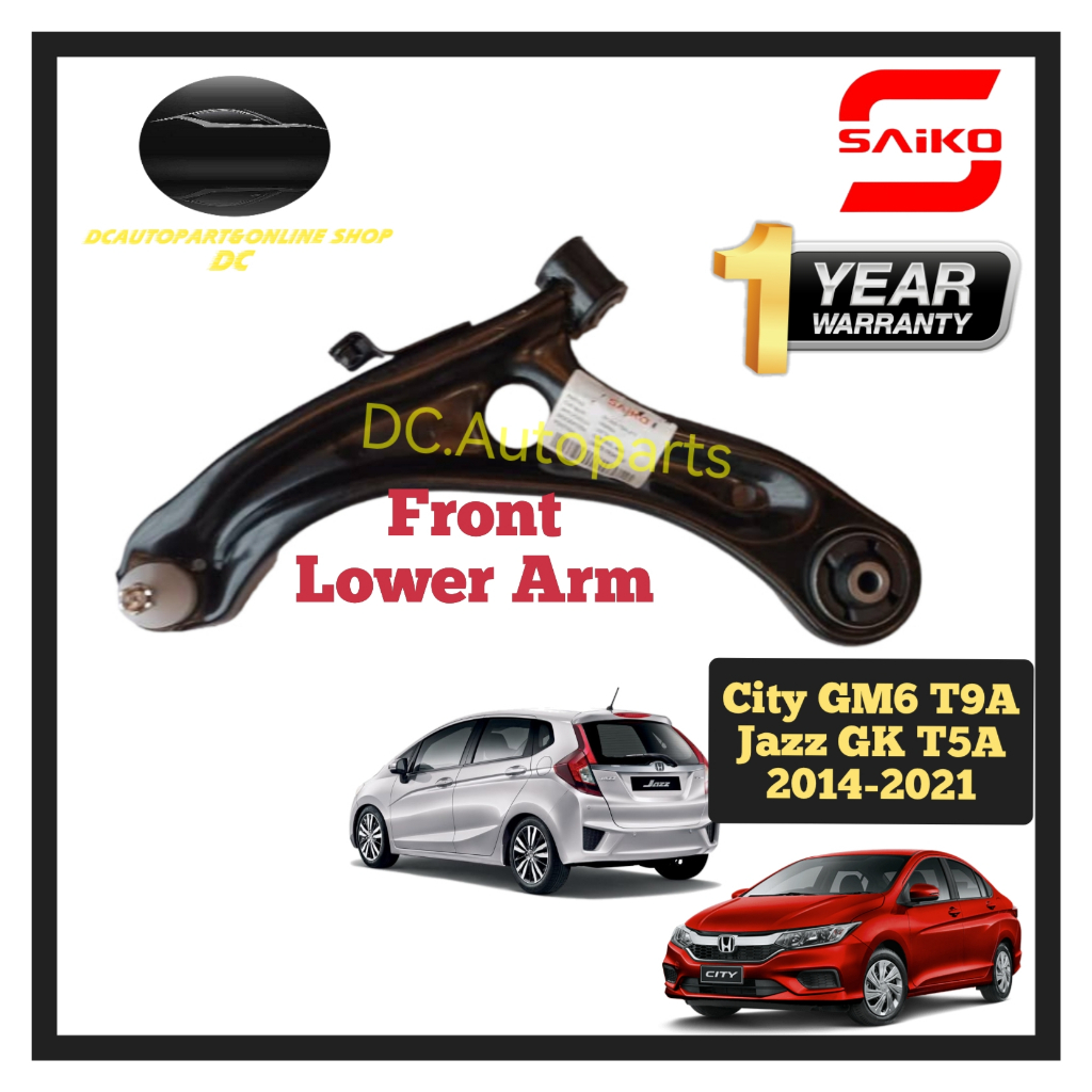 Saiko Control Lower Arm Honda City T A Gm Jazz T A Front