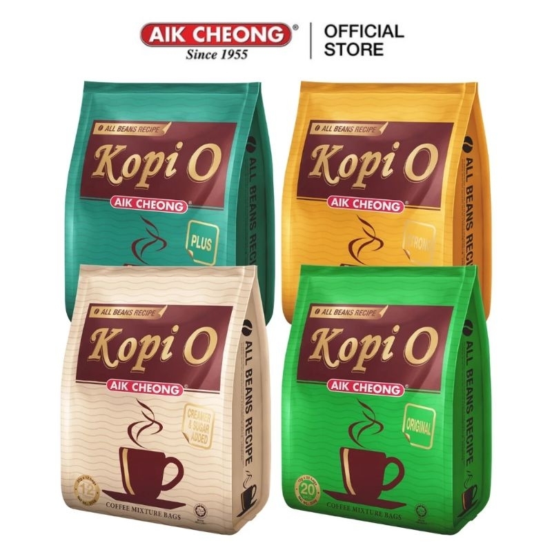 Aik Cheong Kopi O Original 200gm 10g X 20 Sachets Shopee Malaysia