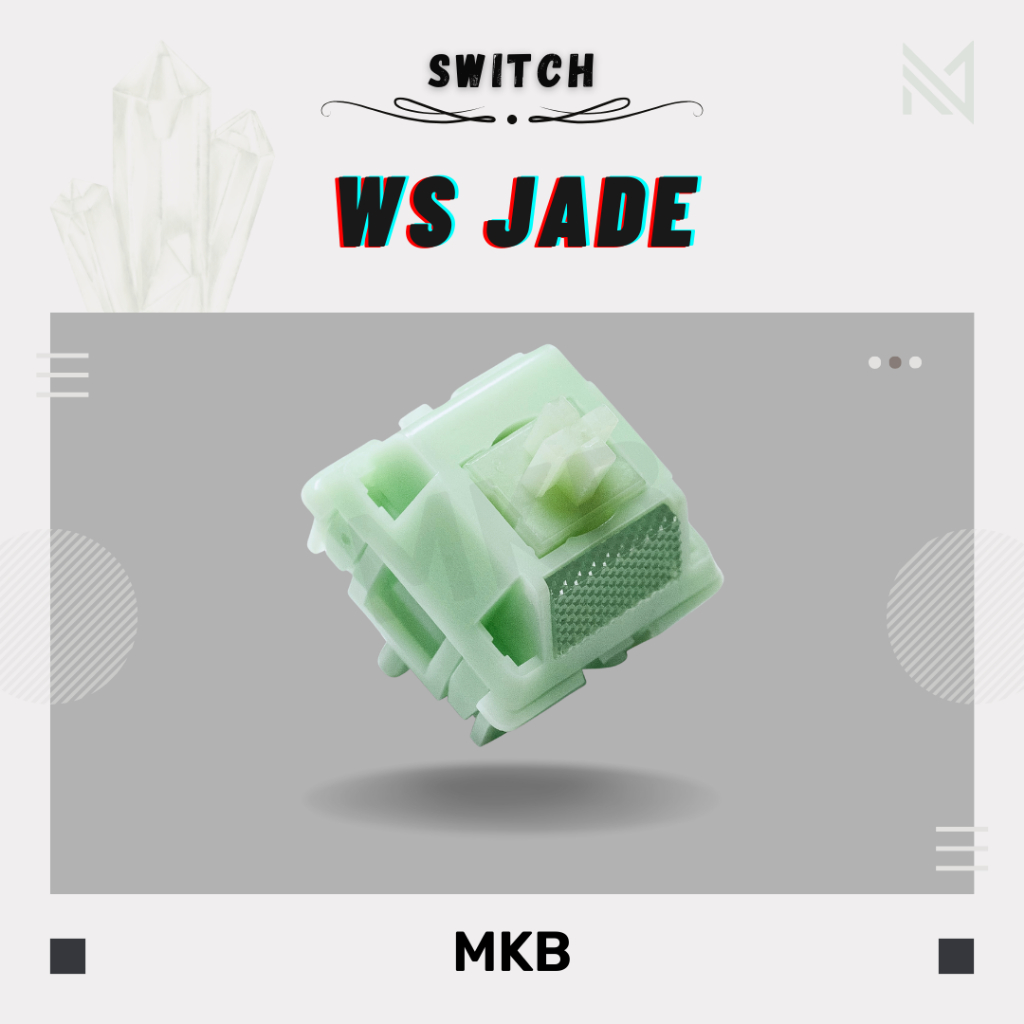 Wuque Studio WS Jade Linear Switches Switch For Mechanical Or Gaming