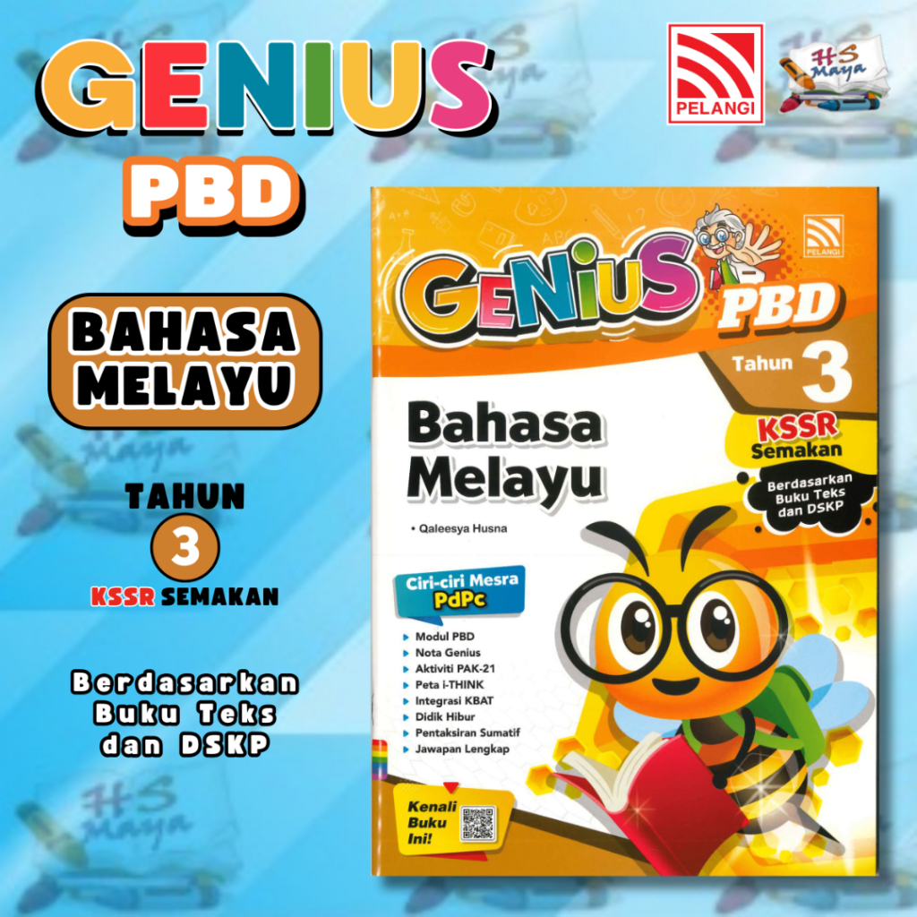 Buku Latihan GENIUS PBD BAHASA MELAYU TAHUN 3 KSSR SEMAKAN 2023