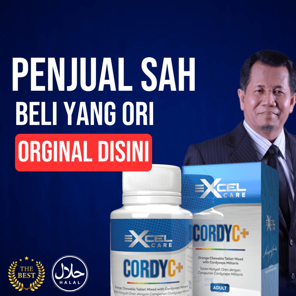 Ready Stock Excel Cordy C Cordyc Plus By Dato Dr Fadzilah Kamsah