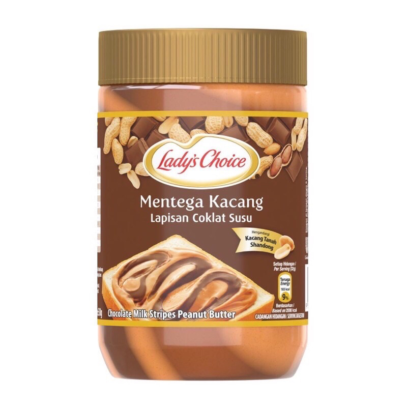 Ladys Choice Peanut Butter Chocolate Spread 500g Shopee Malaysia