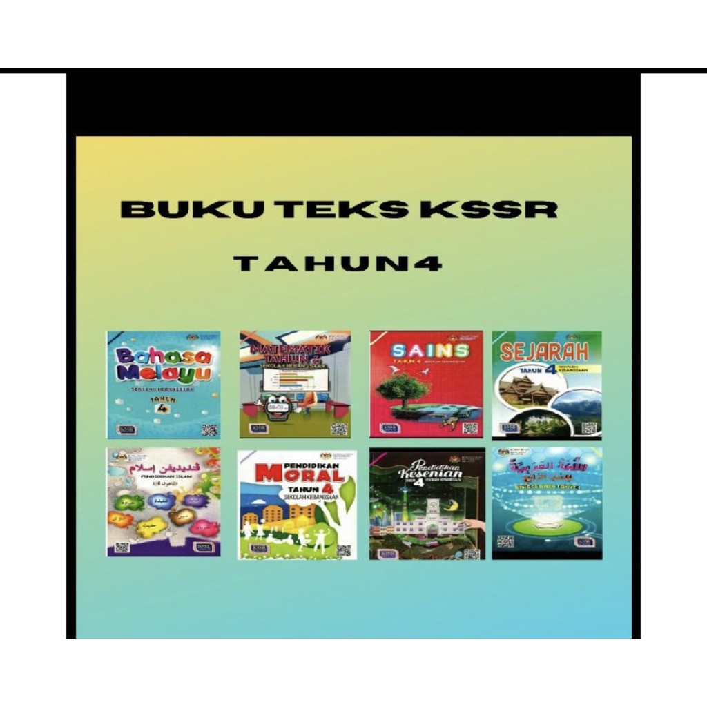 Ready Stock Buku Teks Tahun Kssr Shopee Malaysia