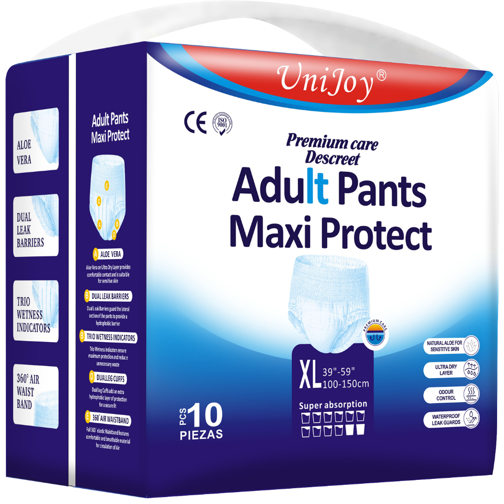 Unijoy Adult Diapers Lampin Dewasa Unisex M L Xl Disposable Leak Proof