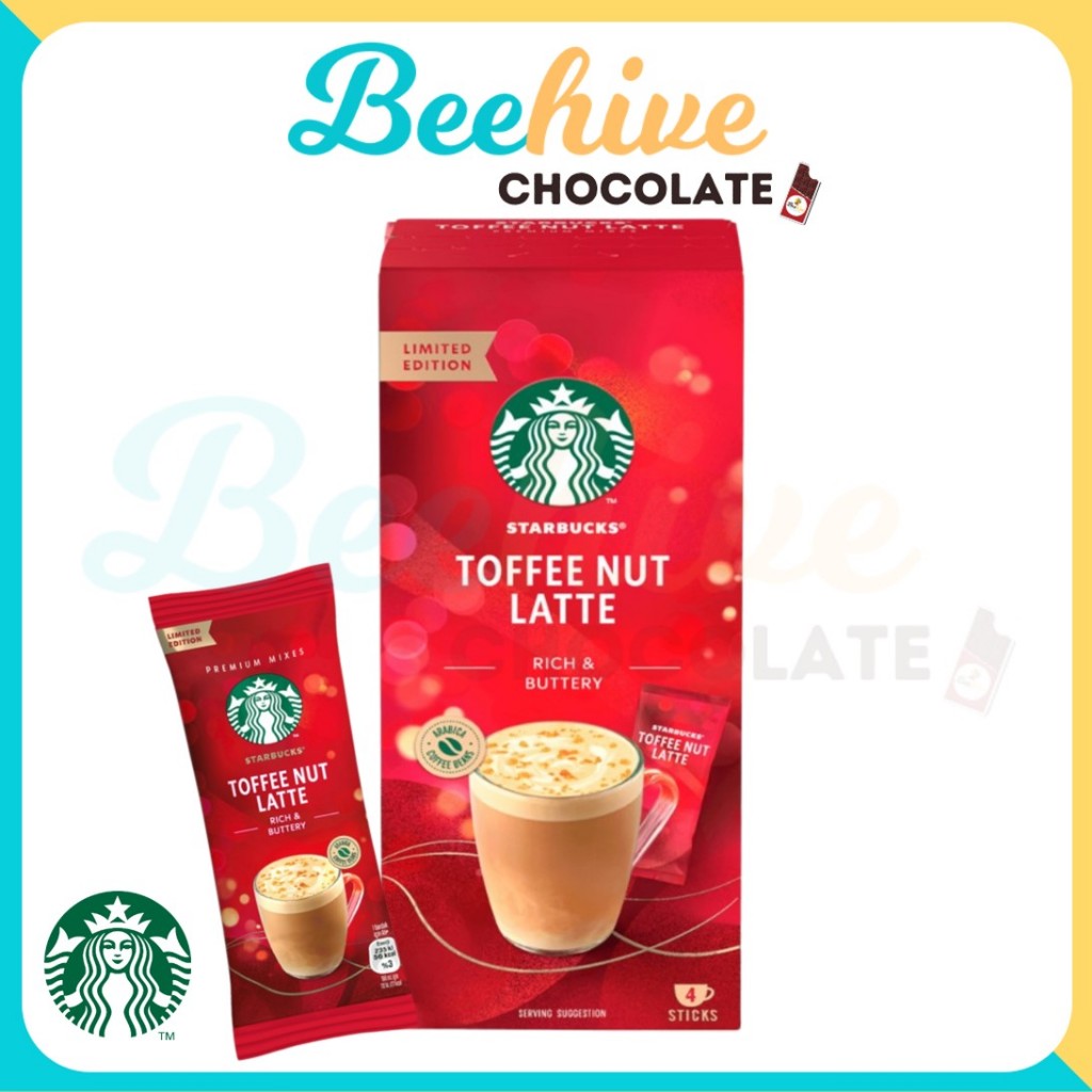 Starbucks Toffee Nut Latte Instant Coffee Limited Edition 92g Shopee