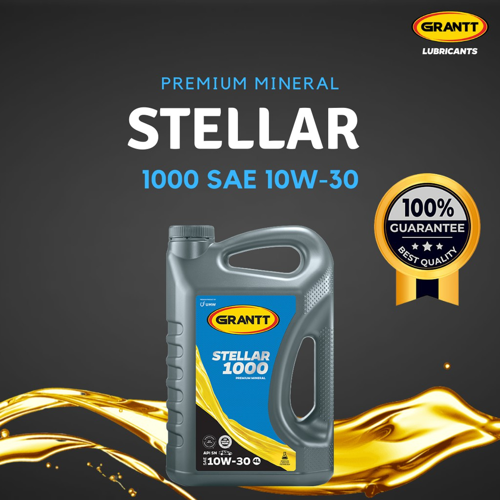 Minyak Pelincir Umw Grantt Stellar Sae W L Premium Mineral