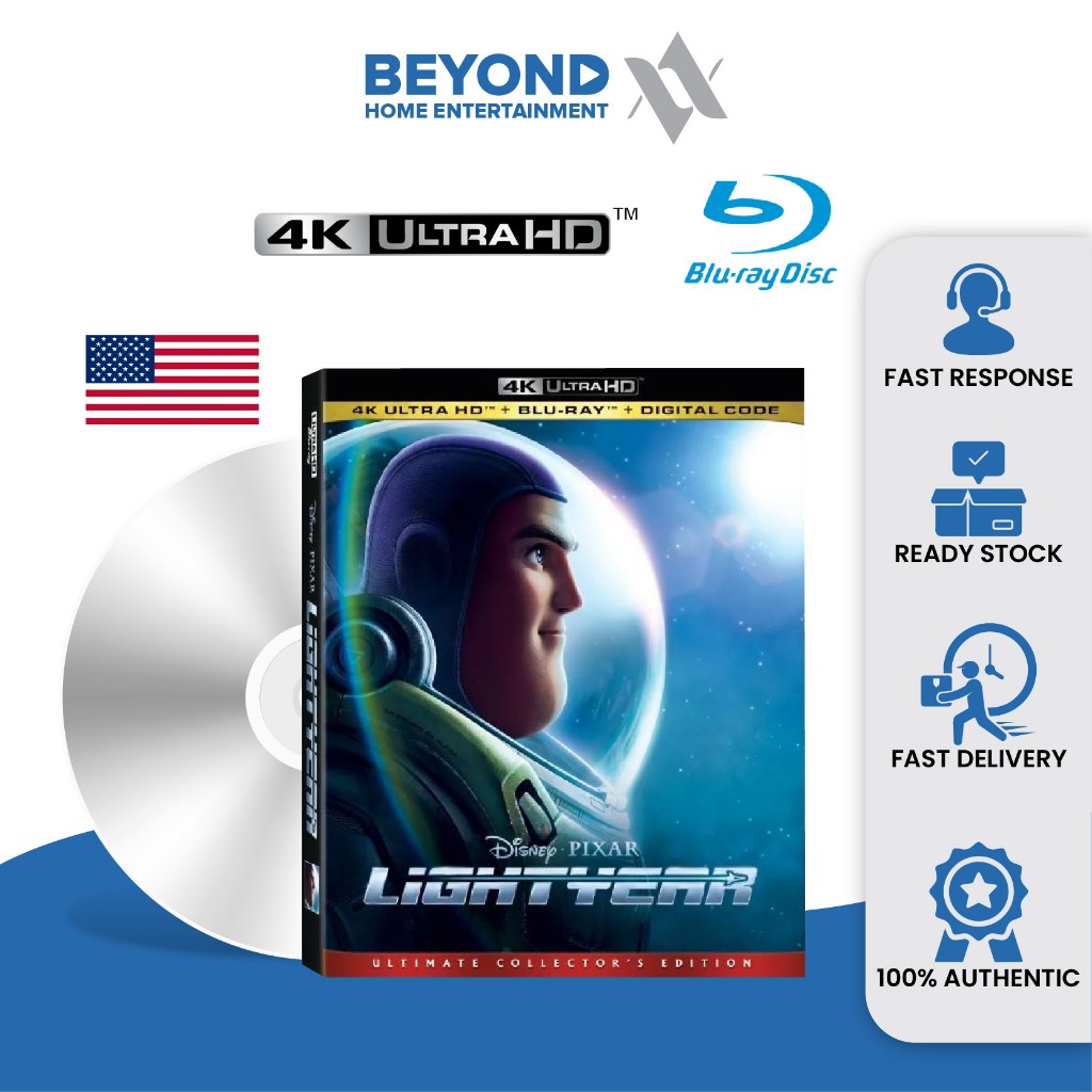 Lightyear K Ultra Hd Bluray Like New Blu Ray Disc High Definition