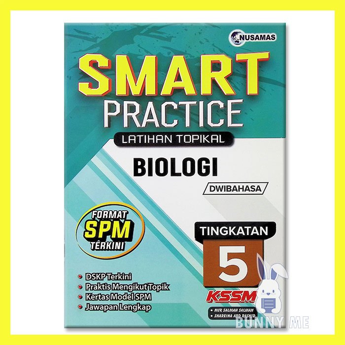 BUNNY 2024 Buku Sekolah Smart Practice Latihan Topikal KSSM SPM