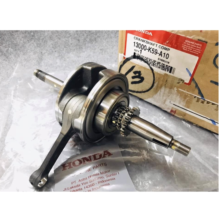 HONDA VARIO 150 CRANKSHAFT SET 100 ORIGINAL 13000 K59 A70 Shopee