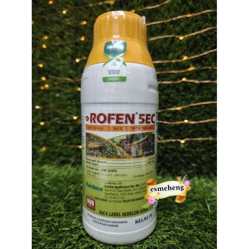 500ml Rofen 5EC Sama Dengan MATCH ALOSA Lufen Lufenuron 5 Racun