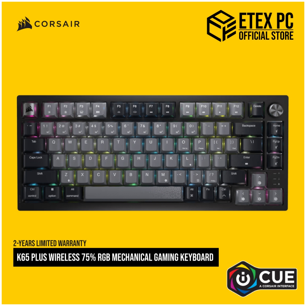 Corsair K Plus Wireless Rgb Mechanical Gaming Keyboard Mlx Red