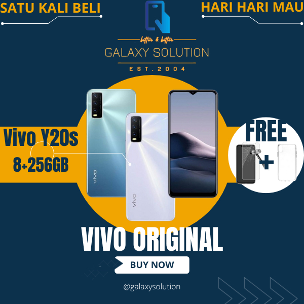 Vivo Y20s 8GB RAM 256GB ROM LTE Warranty SmartPhones Free Full SET