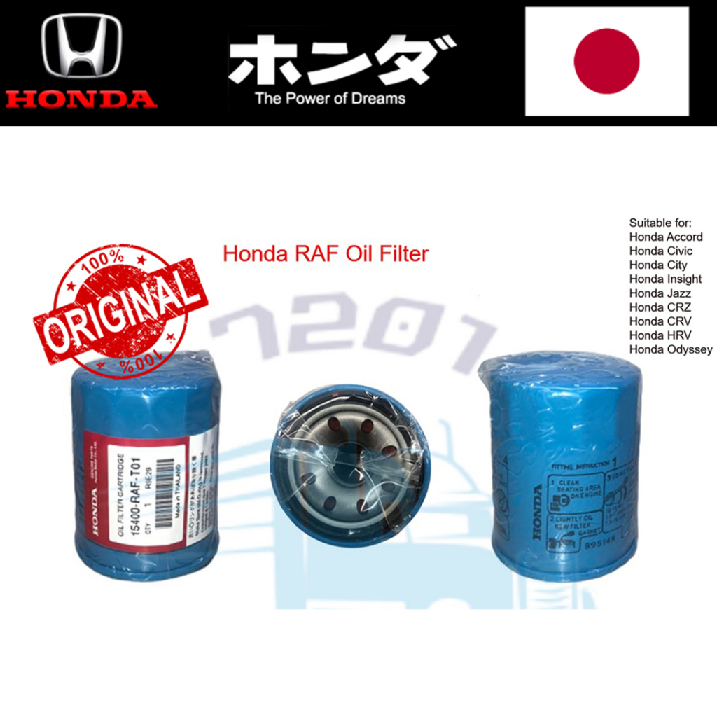 Original Honda Genuine Oil Filter Raf T Original