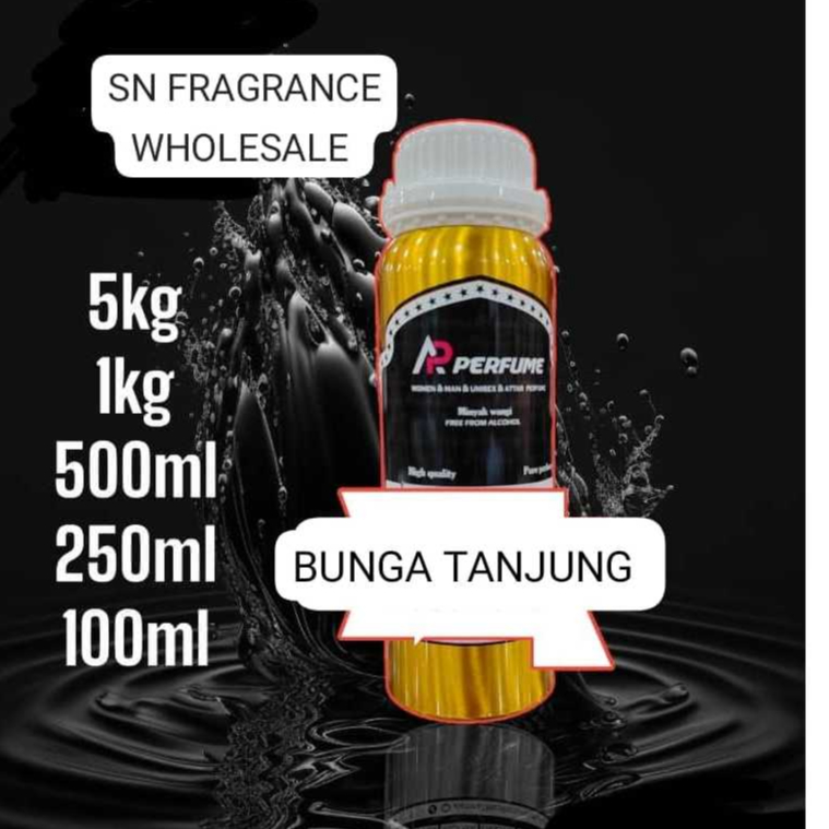 Bunga Tanjung Minyak Wangi Attar Solat Tanpa Alkohol Perfume Oil Non