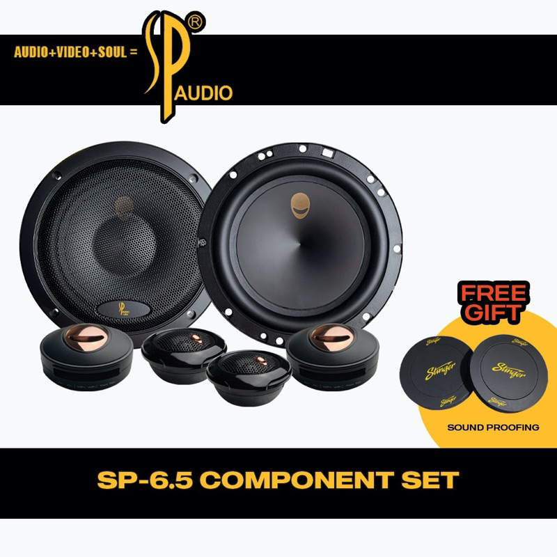 Sp Audio Way Component System Watts High Power Performance