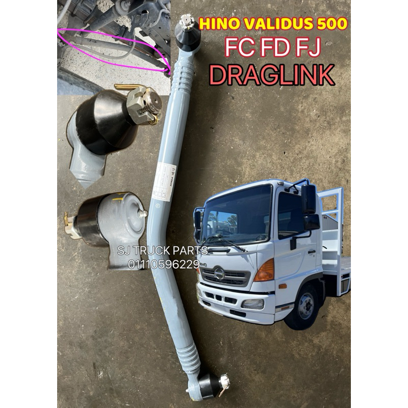 HINO VALIDUS 500 SERIES FC7 FC8 DRAGLINK FOR STEERING BOX NEW MADE IN