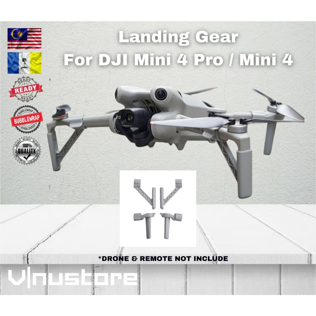 BRDRC Landing Gear For DJI MINI 4 MINI 4 PRO Height Extension 14mm