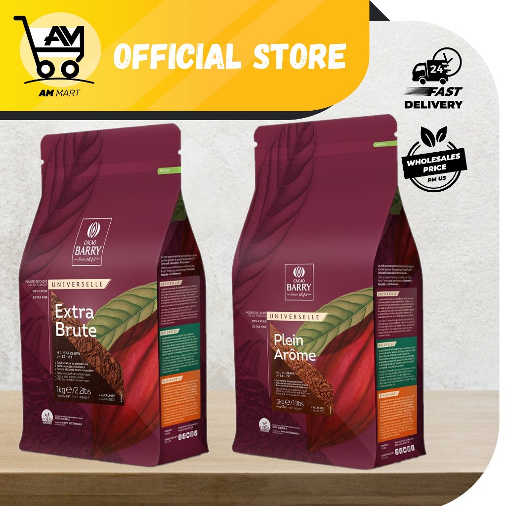 RAYA SALE Callebaut 100 Pure Cocoa Powder Extra Brute Plein Arome