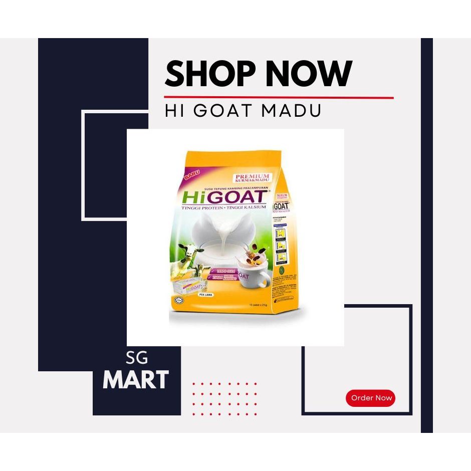 Hr Goat Susu Kambing Kurma Madu S X G Shopee Malaysia