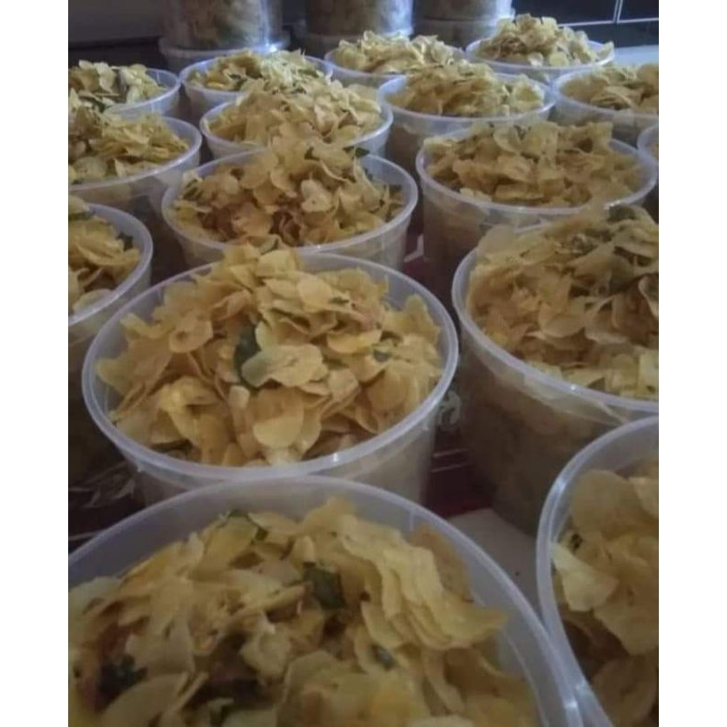 KEREPEK PISANG MIX BAWANG PUTIH DAN DAUN KARI Shopee Malaysia