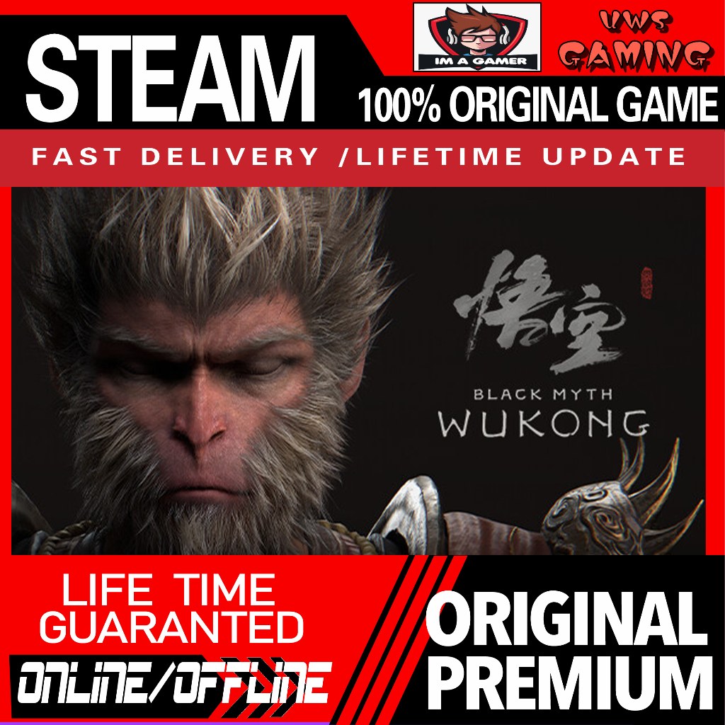 Black Myth Wukong Digital Deluxe Edition Steam Pc Original Game