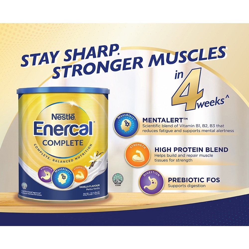 NESTLE Enercal Complete Formula Milk Powder 850g Shopee Malaysia