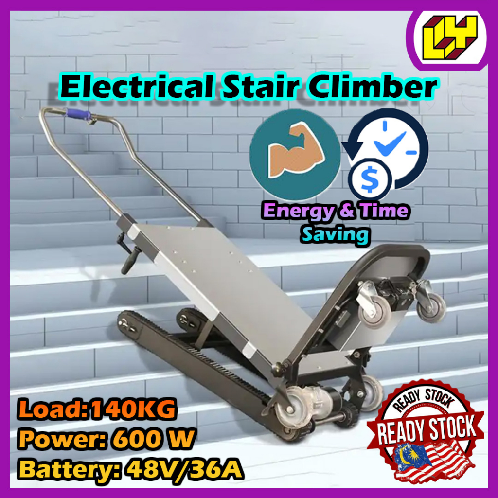 Electric Stair Climbing Truck Hand Truck Trolley Heavy Duty Electric