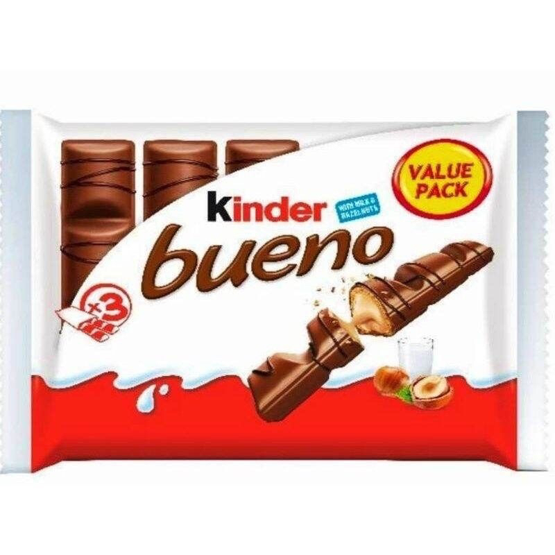 Kinder Bueno Chocolate Wafer T X Gm Kinder Bueno T Shopee