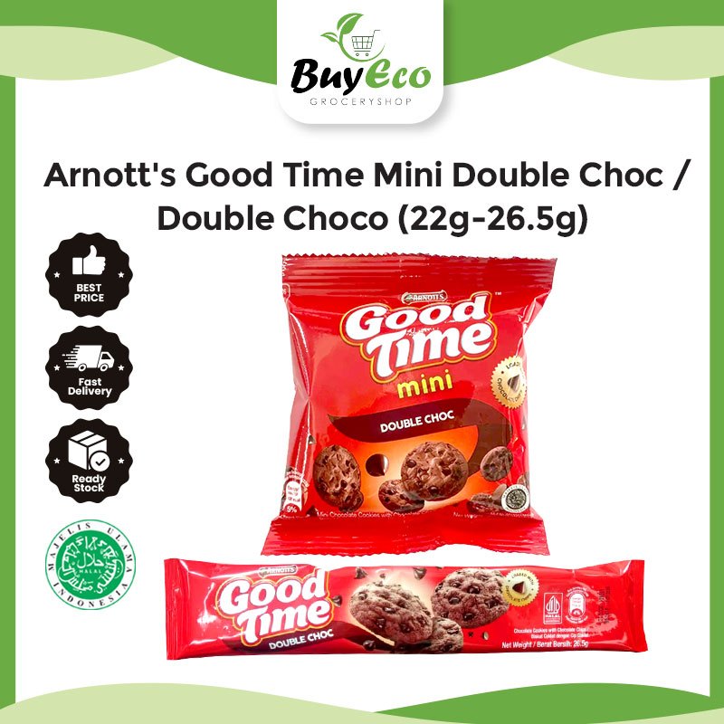 Arnott S Good Time Mini Double Choc Double Choco G G Shopee