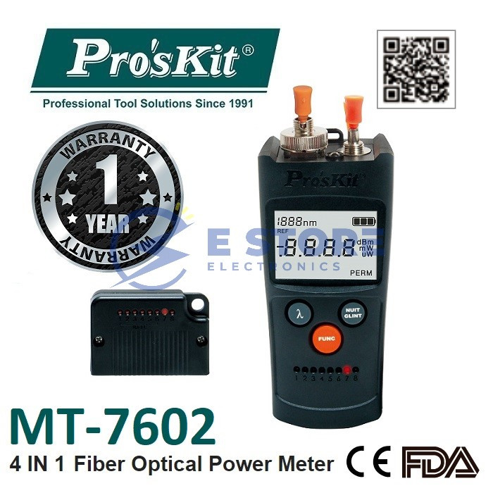 Pro Skit Mt In Fiber Optic Power Multimeter Taiwan Shopee