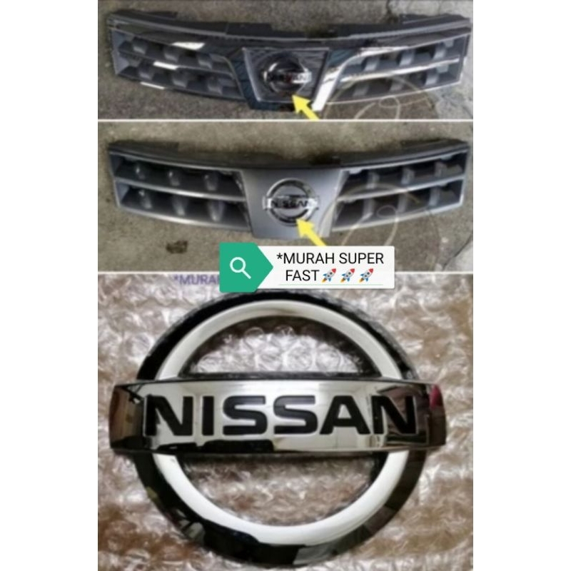 Nissan Grand Livina L L Front Grille Emblem Logo Depan