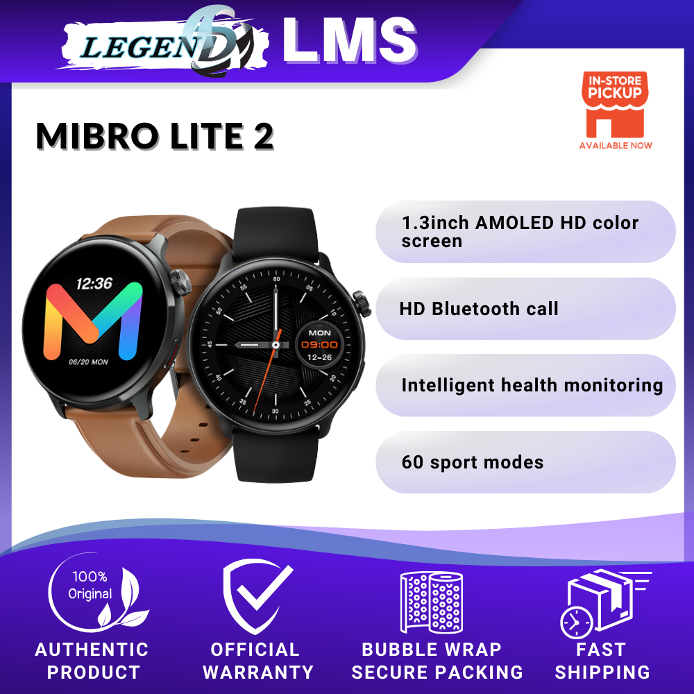 Mibro Lite Original Smartwatch Bluetooth Calling Sport Modes