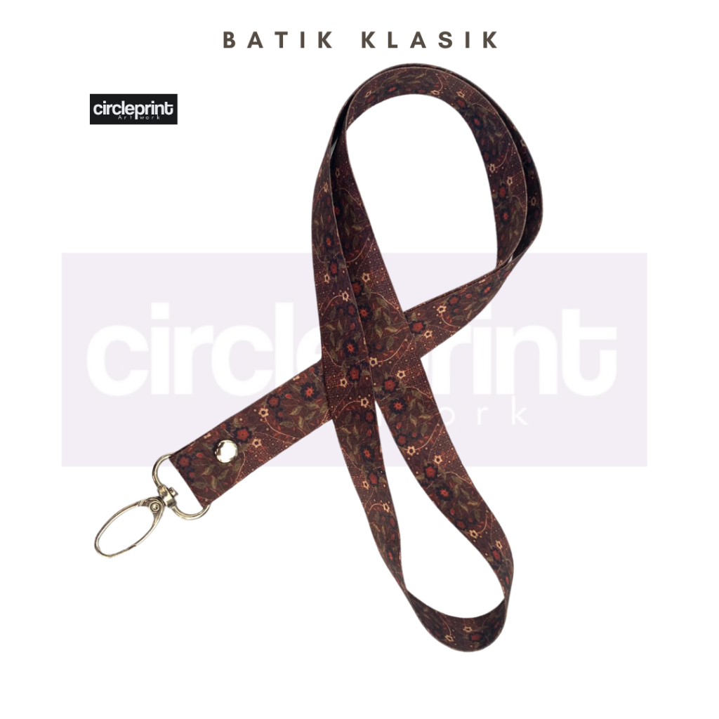 Exclusive Lanyard Batik Pilihan Design Mm No Minimum Order