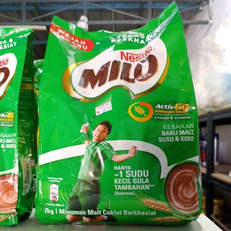 Minuman Malt Coklat MILO 2kg Shopee Malaysia