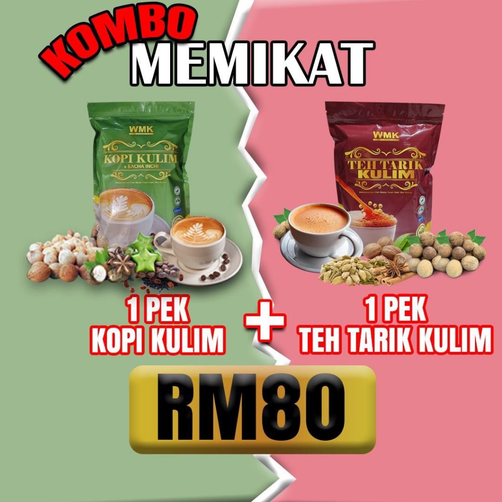 Free Postage Kopi Kulim Teh Buah Kulim Readystock Plus Sacha Inchi