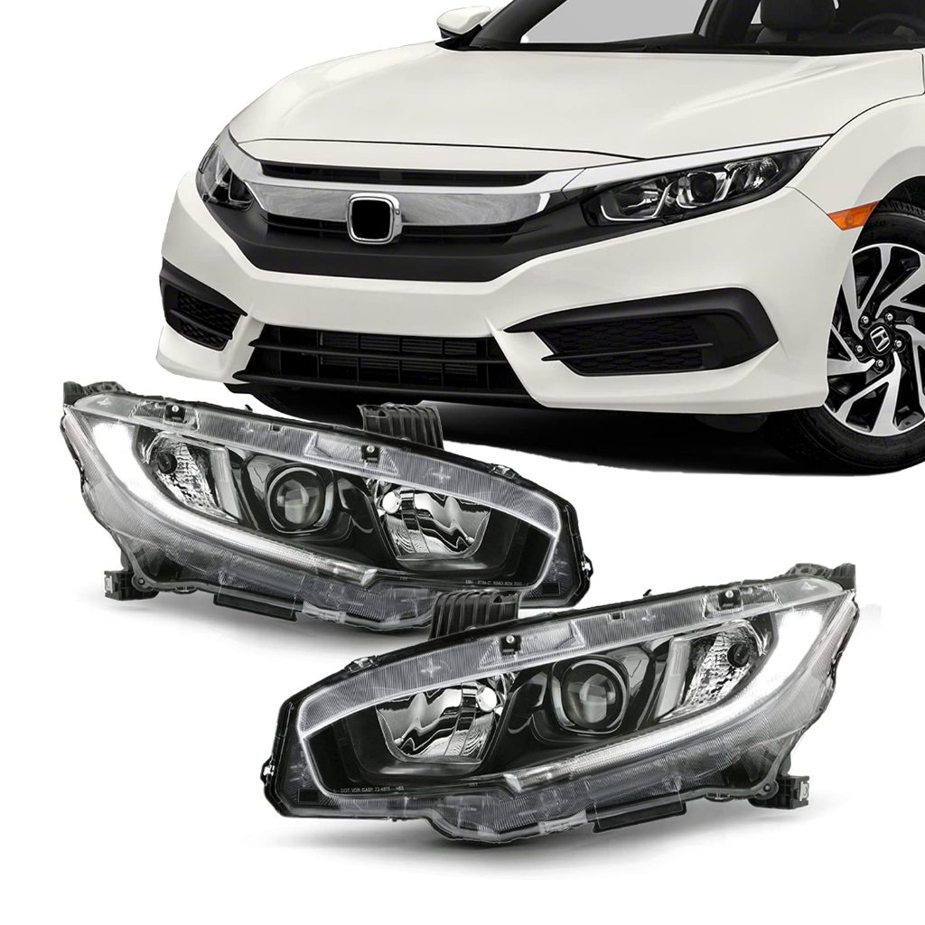 Honda Civic Fc Fc Fc Head Lamp Lampu Depan Projector